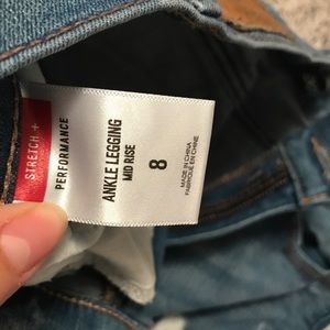 Express ankle legging jeans